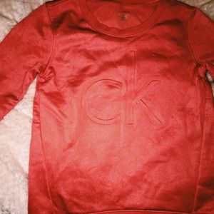 Bright Calvin Klein crew neck sweater
